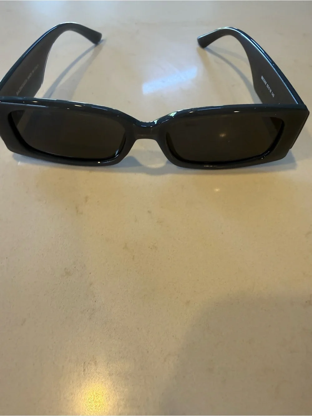 Balenciaga Black Oversized Logo Sunglasses